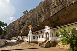 Dambulla - Rotstempel