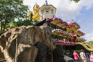 Dambulla - Rotstempel