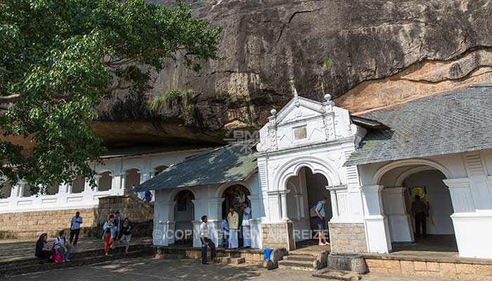 Dambulla - Rotstempel