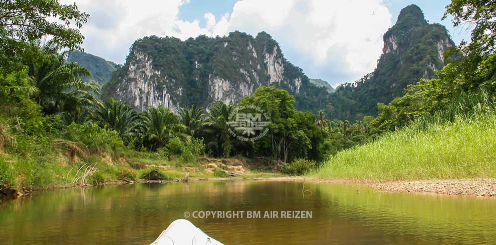 Khao Sok Rivier - Kanotocht