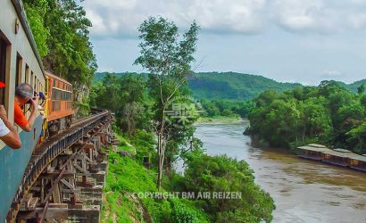 Kanchanaburi - treinreis oude spoorlijn