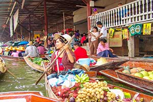 Drijvende Markt - Damnoen Saduak