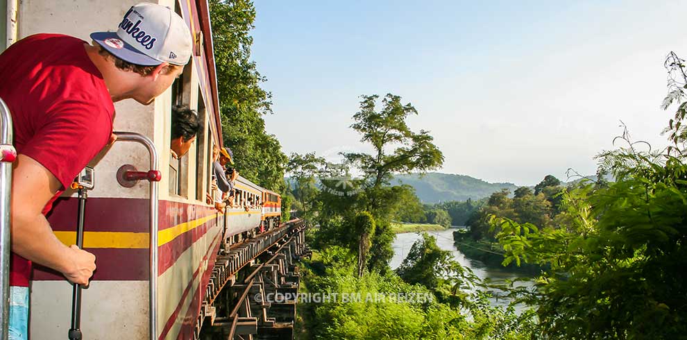 Kanchanaburi - treinreis