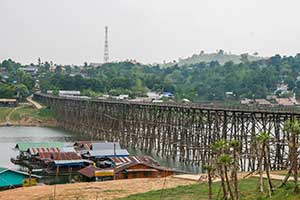 Sangklaburi - Mon brug