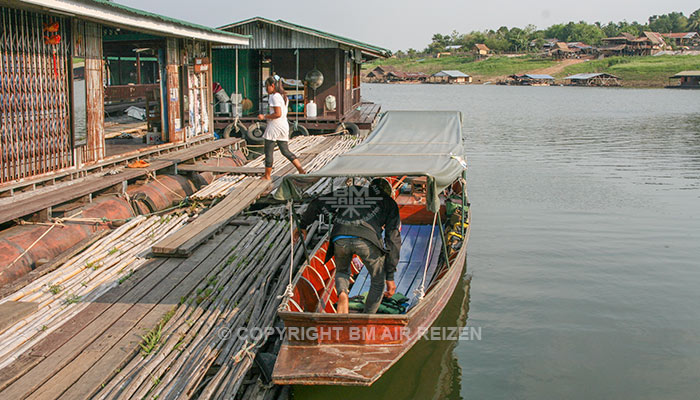 Sangklaburi - boottocht