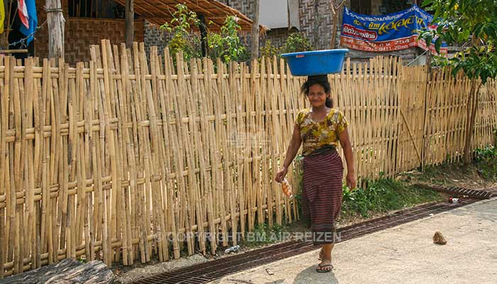 Sangklaburi - Mon dorp