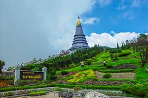 Doi Inthanon National park - pagodes