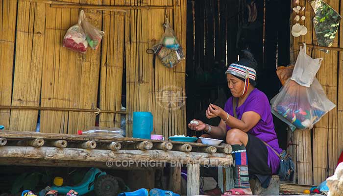 Chiang Mai - bergstammen