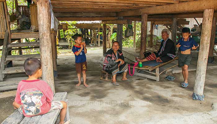 Chiang Mai - bergstammen