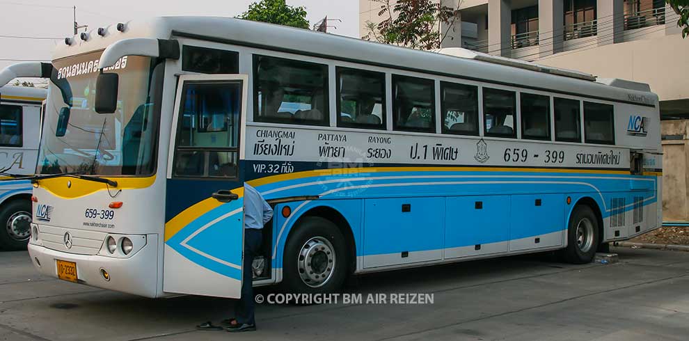 Chiang Mai - Pattaya VIP bus