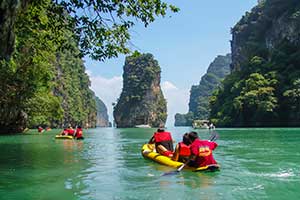 Phang Nga Bay - kanoën