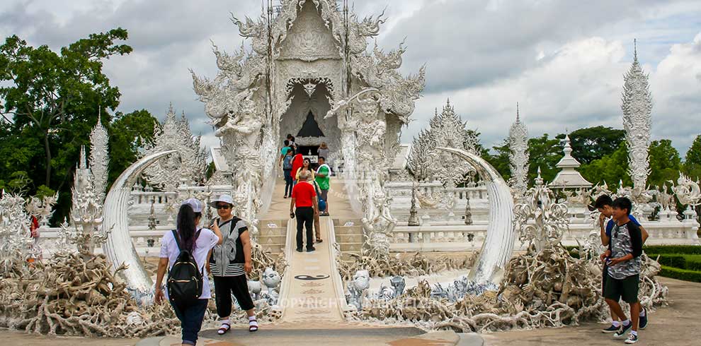 Chiang Rai - Witte Tempel