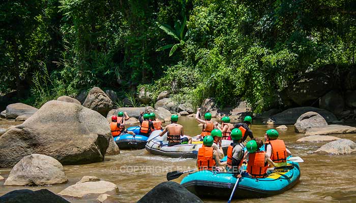 Chiang Mai - raften