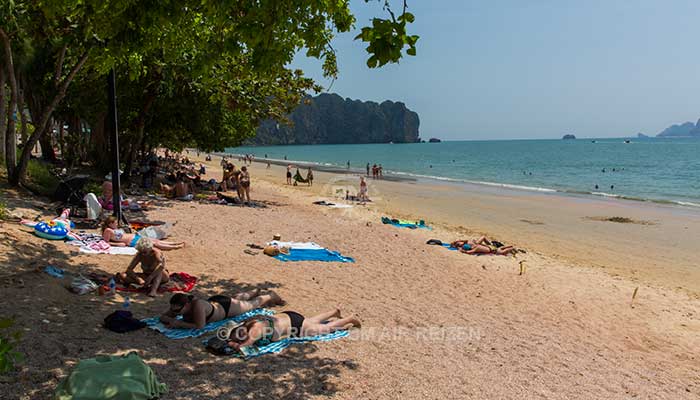 Krabi - Ao Nang strand