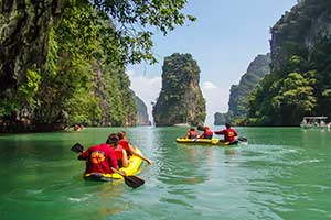 Phang Nga Bay - kanoën