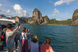 Boottocht naar Krabi
