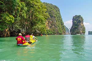 Phang Nga Bay - kanoën