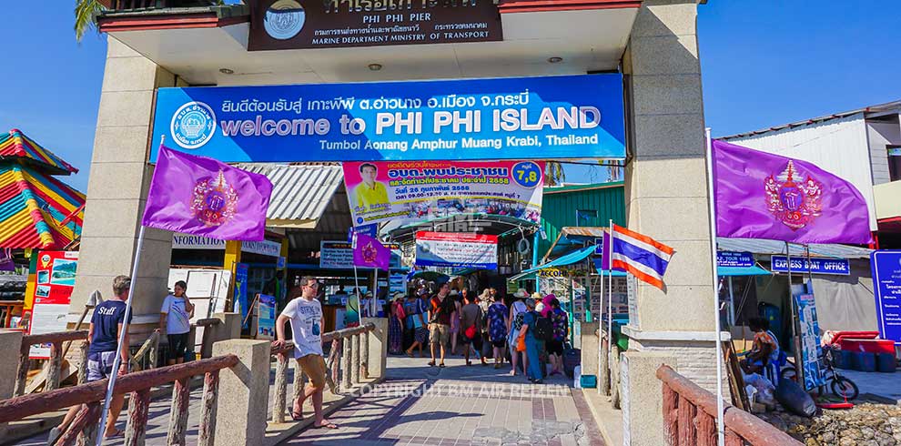 Phi Phi Island - pier