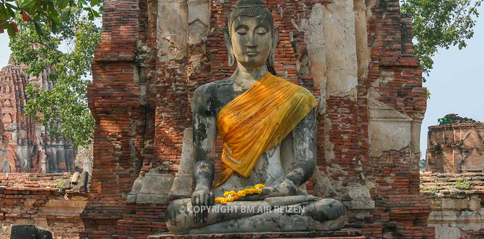 Bezoek historisch Ayutthaya