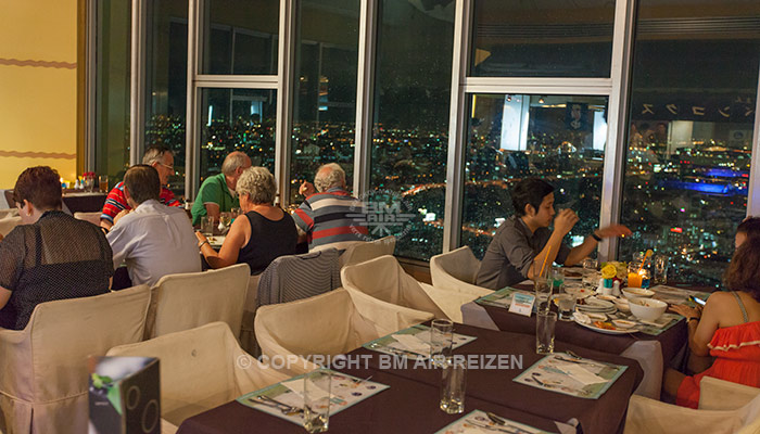 Bangkok - Baiyoke Sky Dinner