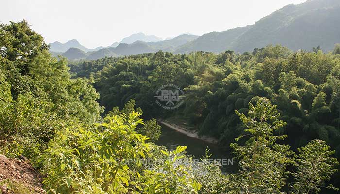 Kanchanaburi - treinreis oude spoorlijn