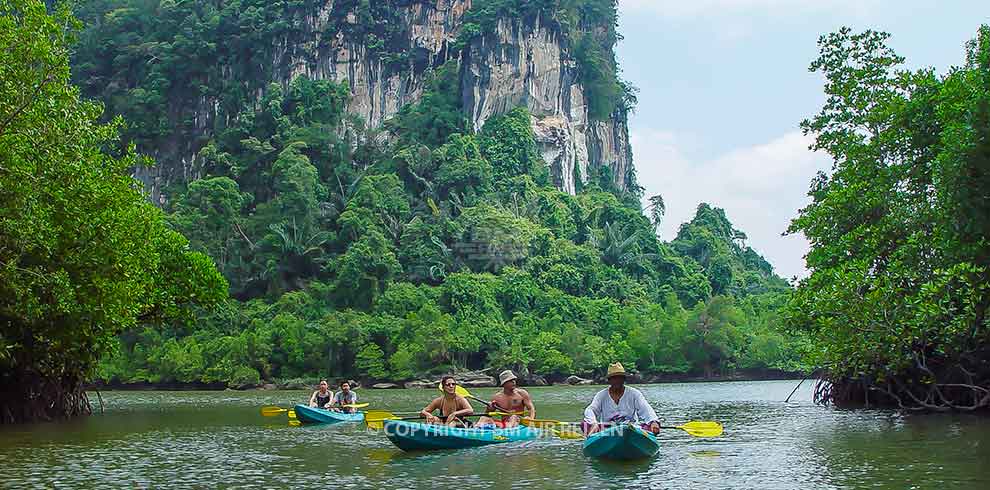 Krabi - Bor Thor kajakken