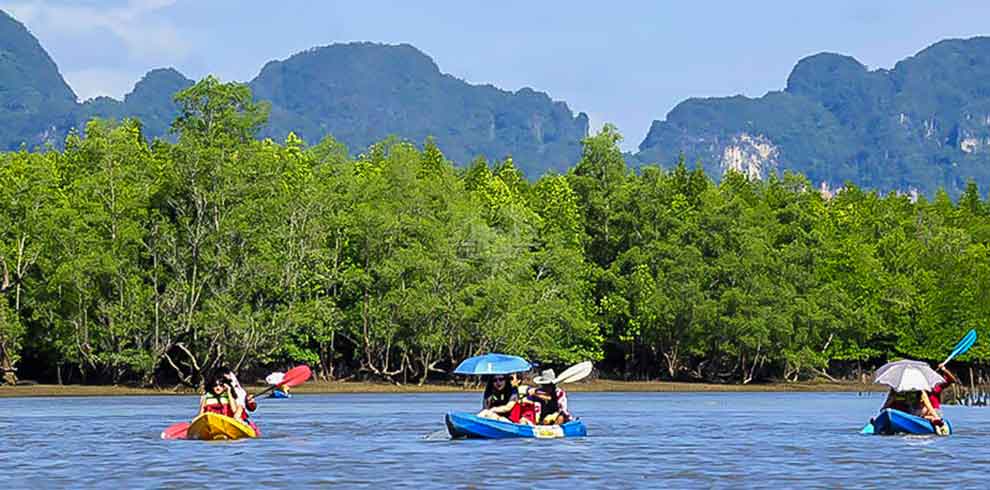 Krabi - Bor Thor kajakken