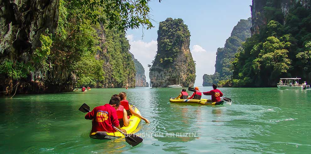 Phang Nga Bay - kanoën