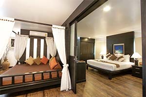 Chaweng Cove Beach Resort - Family Poolside Bungalow