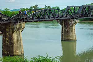 Kanchanaburi - River Kwai Bridge