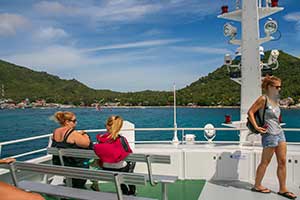 Boottocht naar Koh Tao