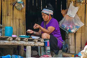 Chiang Rai - bergstam