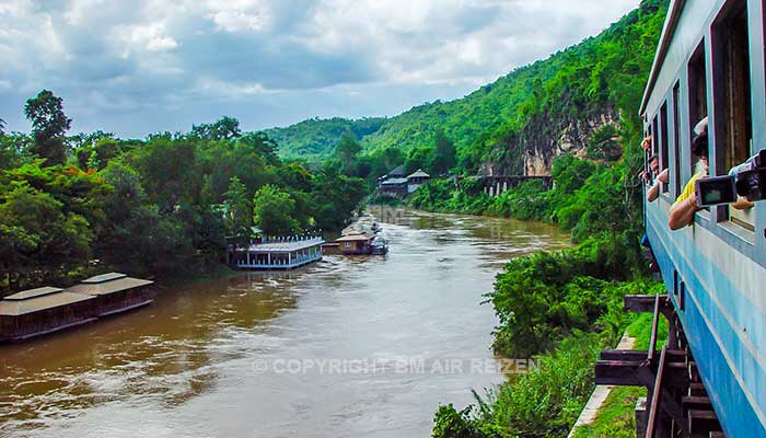 Kanchanaburi - Treinreis