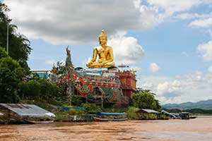 Chiang Saen - boottocht