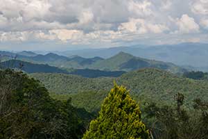 Chiang Rai - berglandschap
