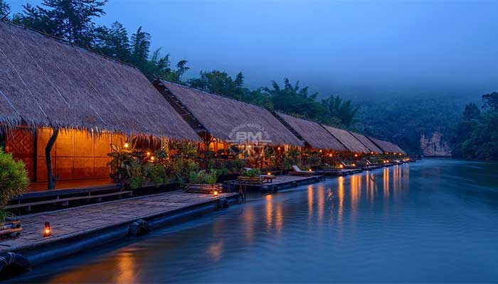 River Kwai jungle rafts