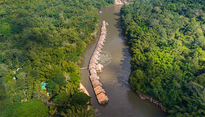 Kanchanaburi - River Kwai jungle rafts