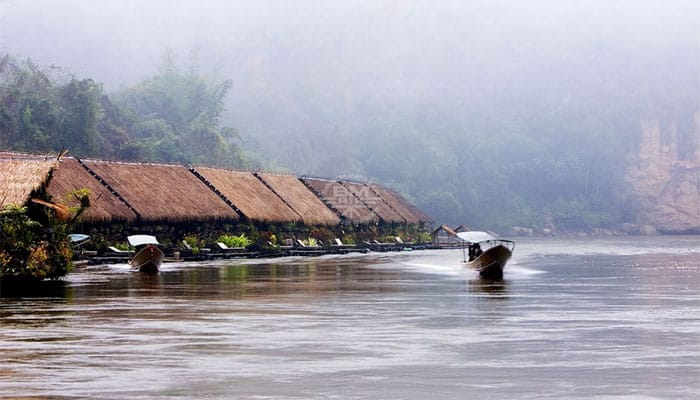 Kanchanaburi - River Kwai jungle rafts