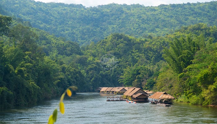 Kanchanaburi - River Kwai jungle rafts