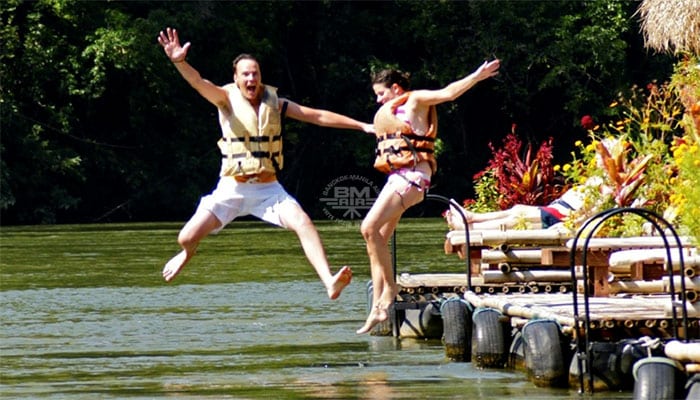 Kanchanaburi - River Kwai jungle rafts