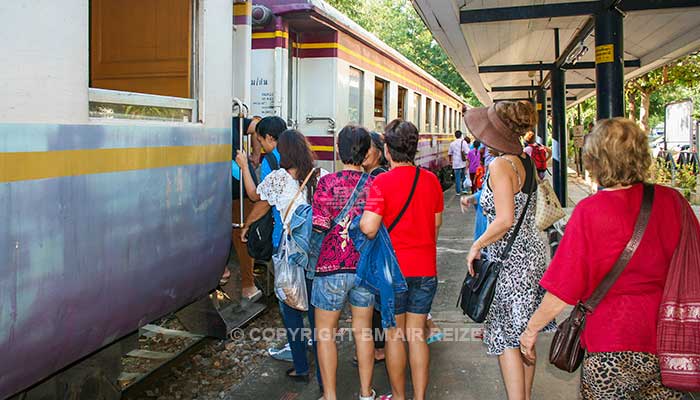 Kanchanaburi - treinreis