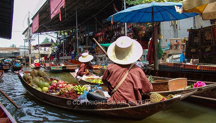 Bangkok - Drijvende Markt