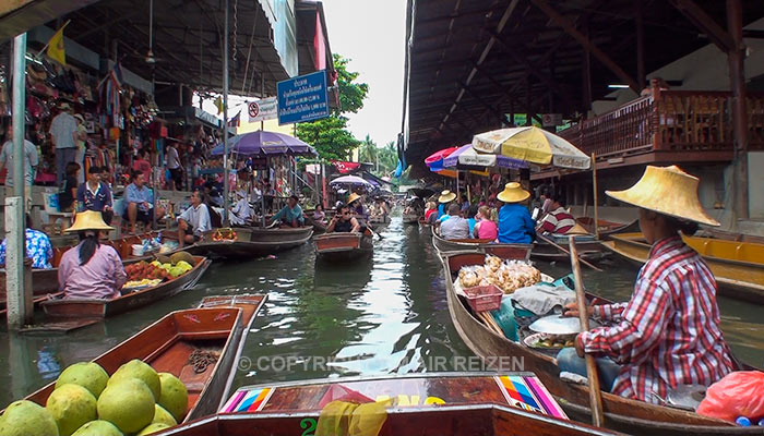 Bangkok - Drijvende Markt