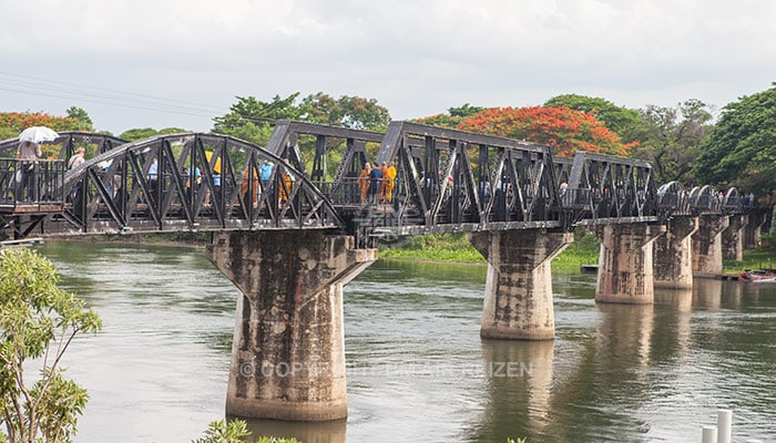 Kanchanaburi - River Kwai Brug