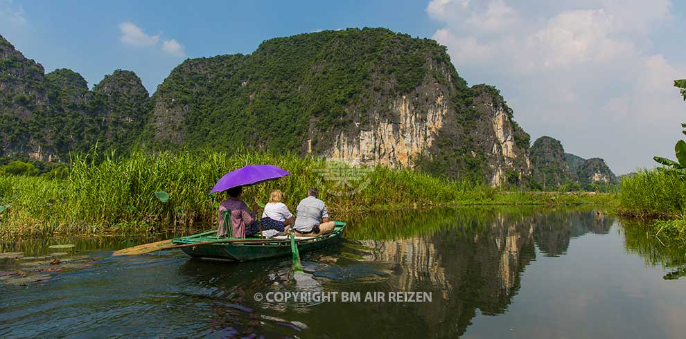 Tam Coc - boottocht Ngo Dong rivier