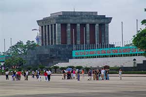 Hanoi - Mausoleum Ho Chi Minh