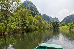Van Long Nature Reserve - boottocht