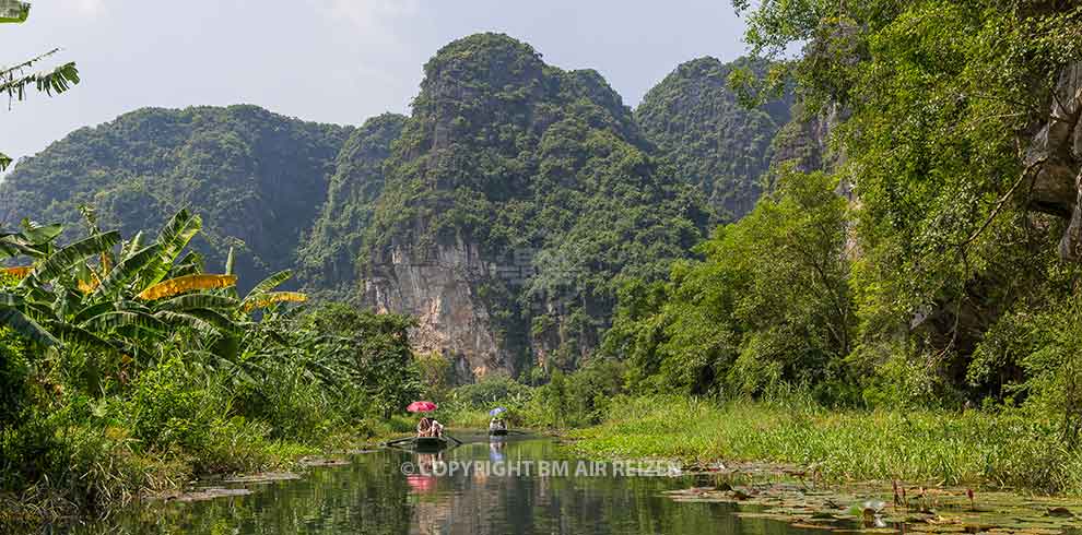 Van Long Nature Reserve - boottocht