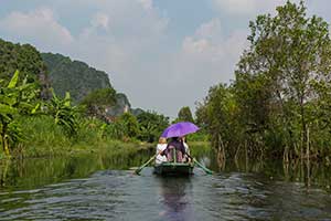 Ngo Dong rivier - boottocht