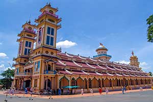 Tay Ninh - Cao Dai tempel